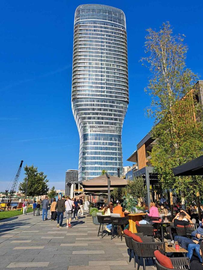 Ferienwohnung Belgrade Waterfront Metropolitan Exterior foto